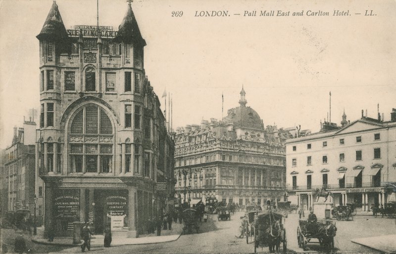 Pall Mall East y Carlton Hotel de English Photographer