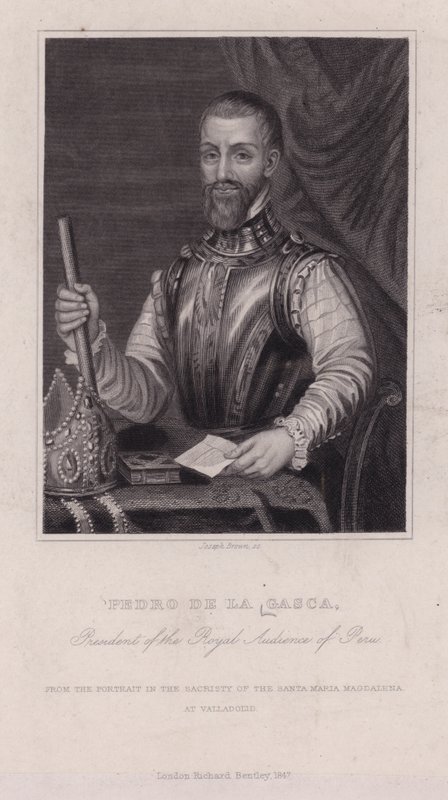Pedro de la Gasca, obispo español, diplomático y segundo Virrey del Perú de English Photographer