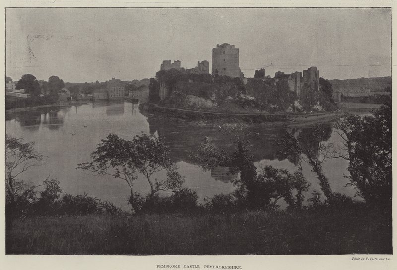 Castillo de Pembroke, Pembrokeshire de English Photographer