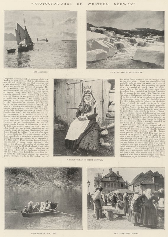 Fotograbados del oeste de Noruega de English Photographer