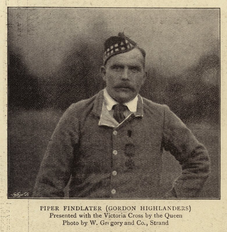 Gaitero Findlater, Gordon Highlanders de English Photographer