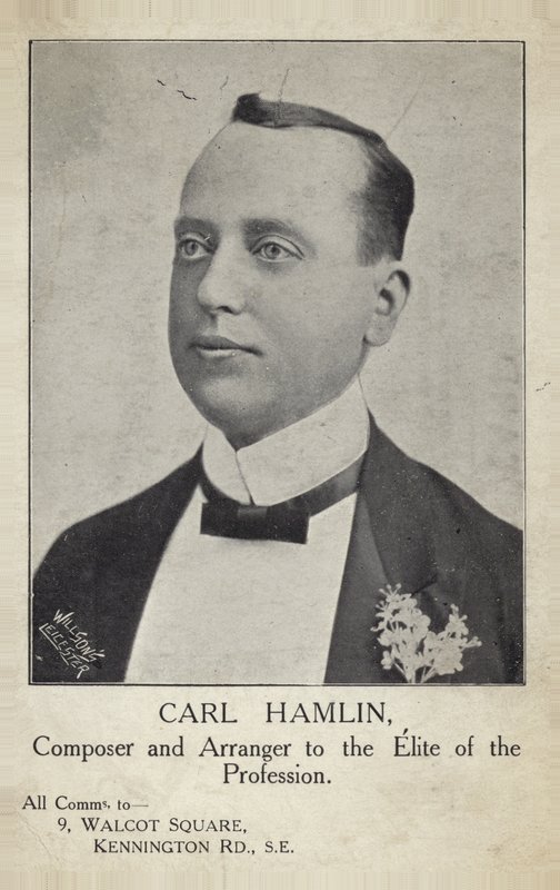 Retrato de Carl Hamlin de English Photographer