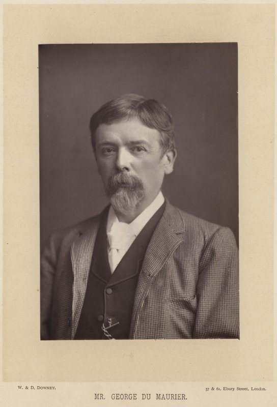 Retrato de George du Maurier de English Photographer