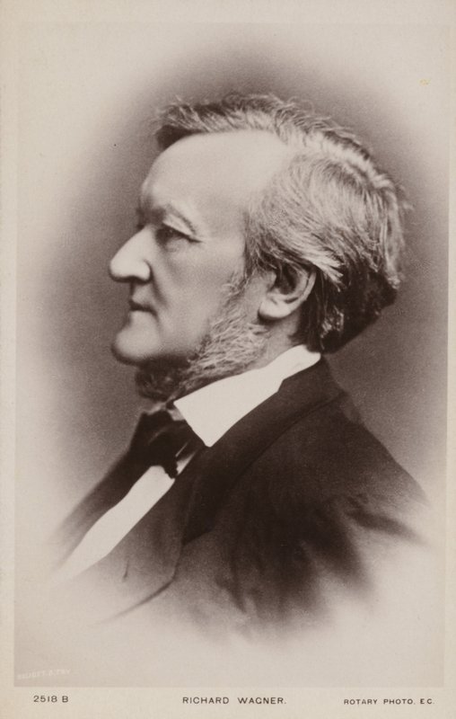 Retrato de Richard Wagner de English Photographer