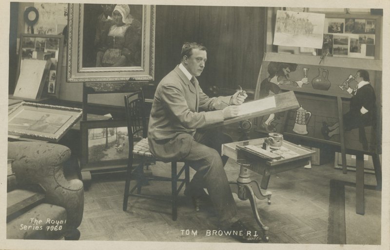 Retrato de Tom Browne de English Photographer