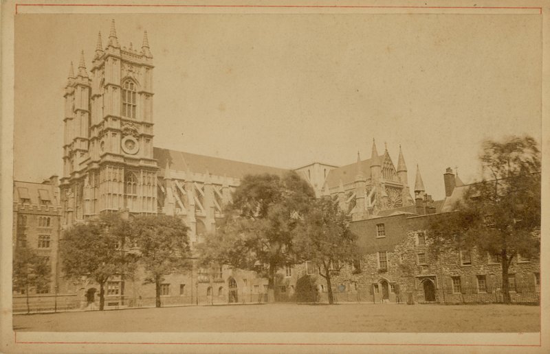 Postal de la Abadía de Westminster de English Photographer