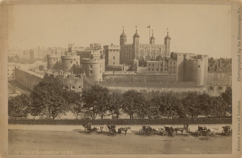 Postal con imagen de la Torre de Londres de English Photographer