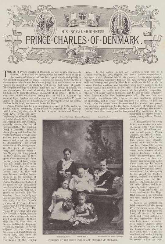 Príncipe Carlos de Dinamarca de English Photographer