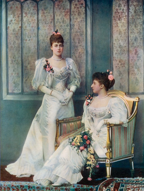 Princesa Victoria de Gales y Princesa Carlos de Dinamarca de English Photographer
