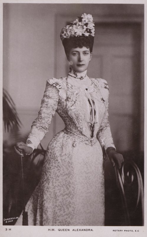 Reina Alexandra (foto b/n) de English Photographer
