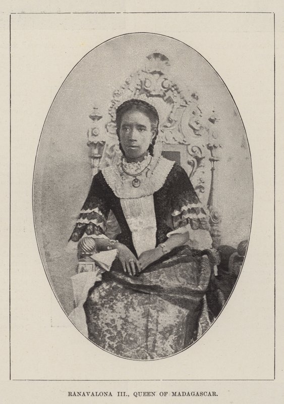 Ranavalona III, Reina de Madagascar de English Photographer