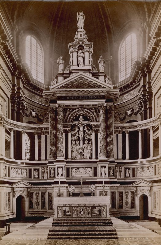 Retablo en la Catedral de St Pauls de English Photographer