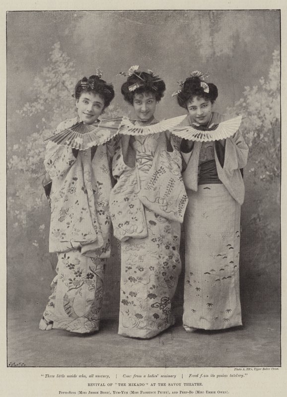 Revivir de El Mikado en el Teatro Savoy de English Photographer
