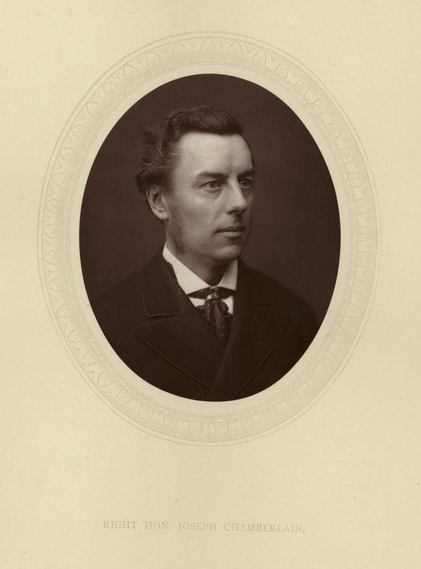 El Honorable Joseph Chamberlain de English Photographer
