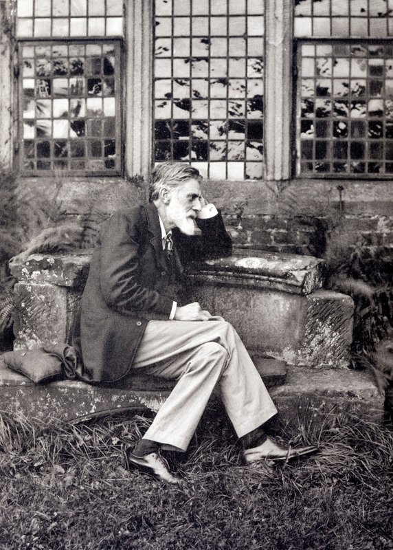 Robert Bridges, poeta inglés (foto en b/n) de English Photographer
