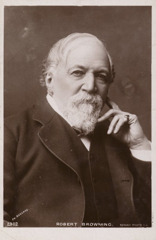 Robert Browning (1812-1889), poeta y dramaturgo inglés de English Photographer