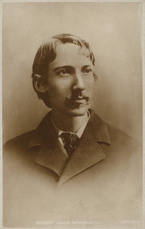 Robert Louis Stevenson (1850-1894), novelista, poeta y escritor de viajes escocés de English Photographer