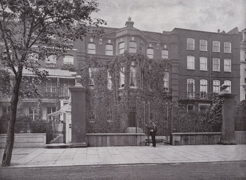Casa de Rossetti en Cheyne Walk, Chelsea de English Photographer