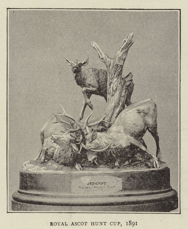 Copa de Caza Real de Ascot, 1891 de English Photographer