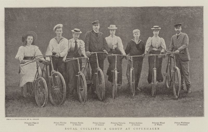 Ciclistas reales, un grupo en Copenhague de English Photographer