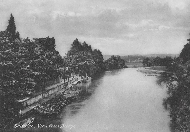 Saltaire, Vista desde el Puente de English Photographer
