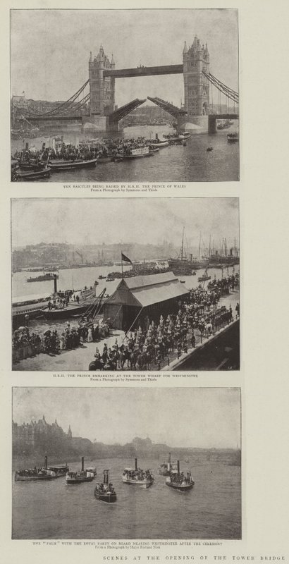 Escenas en la Inauguración del Puente de la Torre de English Photographer