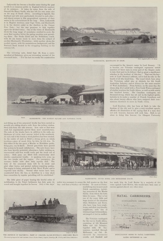 Escenas de la Segunda Guerra Bóer de English Photographer
