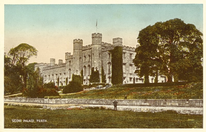 Scone Palace, Perth, Escocia (foto en color) de English Photographer