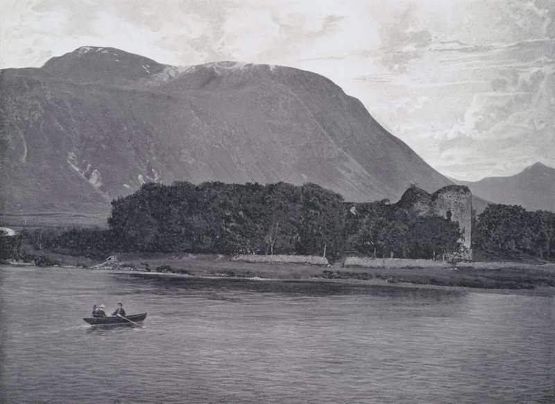 Escocia: Ruinas del Castillo de Inverlochy, Ben Nevis de English Photographer