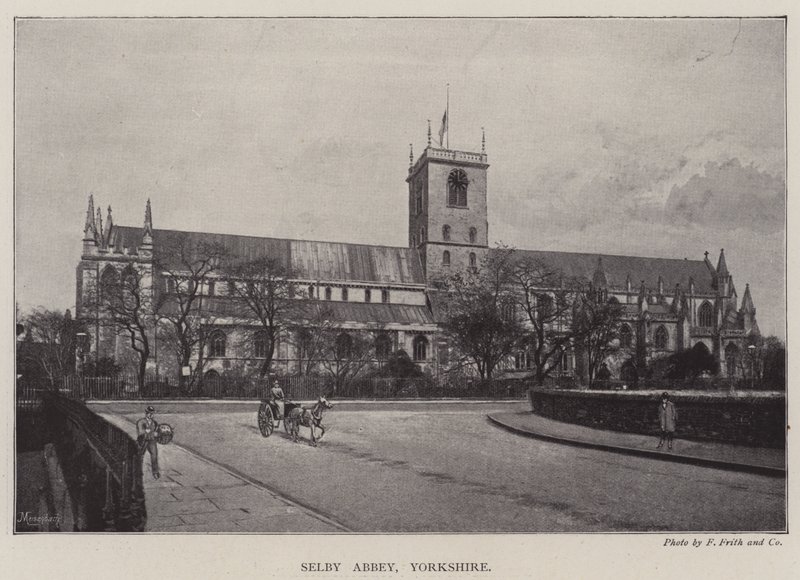 Abadía de Selby, Yorkshire de English Photographer
