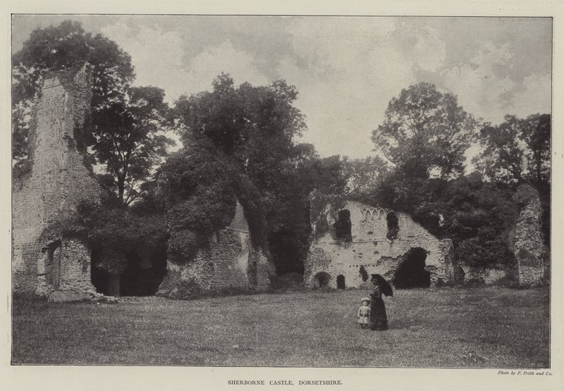 Castillo de Sherborne, Dorsetshire de English Photographer
