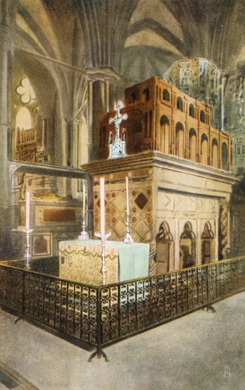 Santuario de Eduardo el Confesor, Abadía de Westminster, Londres de English Photographer