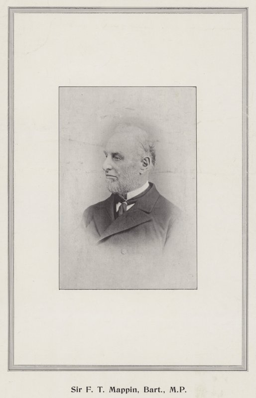 Sir F T Mappin, Baronet, MP de English Photographer