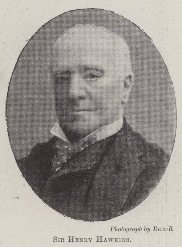 Sir Henry Hawkins de English Photographer
