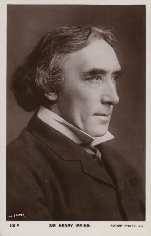 Sir Henry Irving, actor de teatro inglés de English Photographer