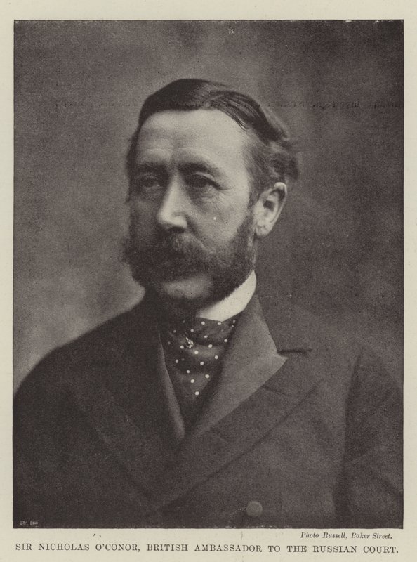 Sir Nicolas OConor, Embajador Británico en la Corte Rusa de English Photographer