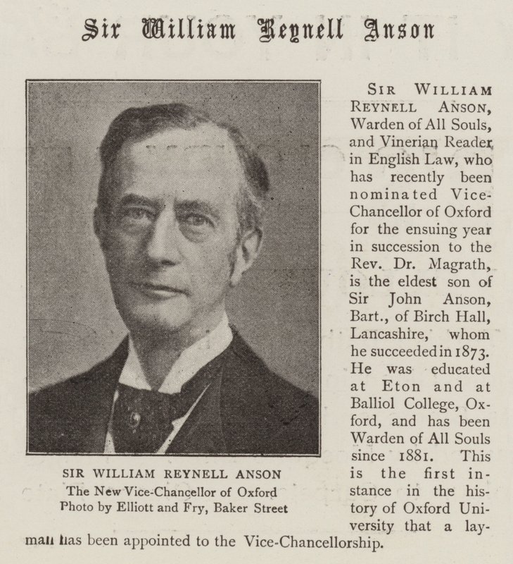 Sir William Reynell Anson de English Photographer