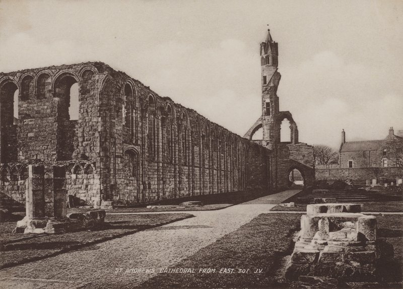 Catedral de St Andrews desde el este de English Photographer