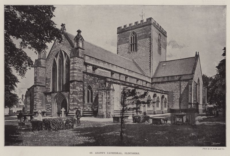 Catedral de St Asaph, Flintshire de English Photographer