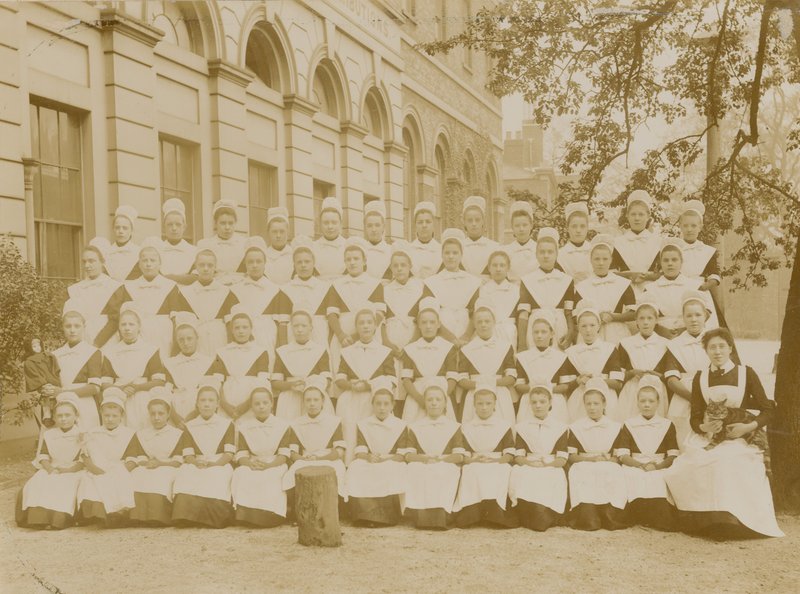 Escuela de Caridad para Niñas de St Marylebone de English Photographer