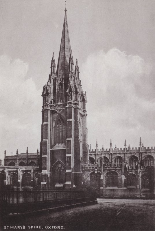 Aguja de St Mary, Oxford de English Photographer