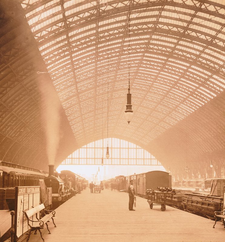 Estación de St Pancras, Londres de English Photographer