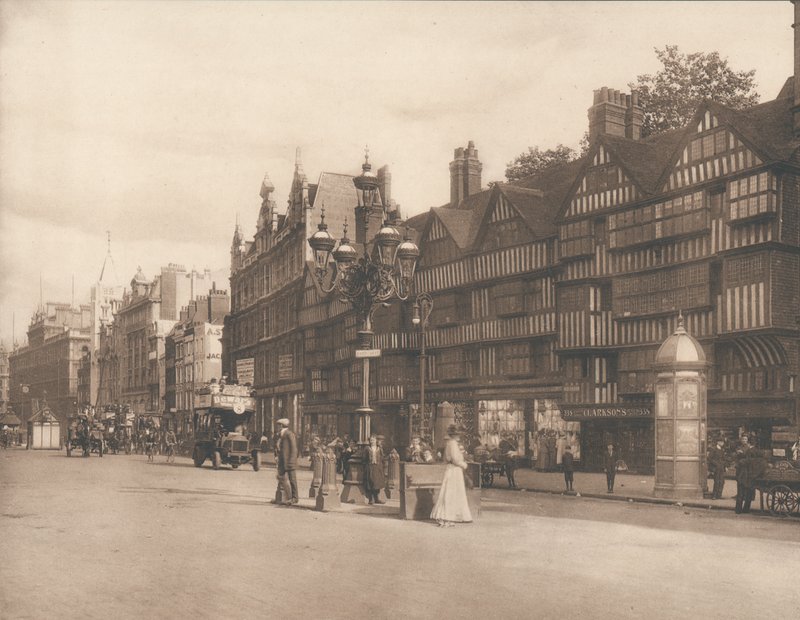 Staple Inn, Holborn, Londres, principios del siglo XX de English Photographer