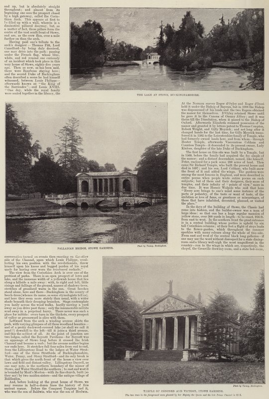 Casa Stowe en Buckinghamshire de English Photographer