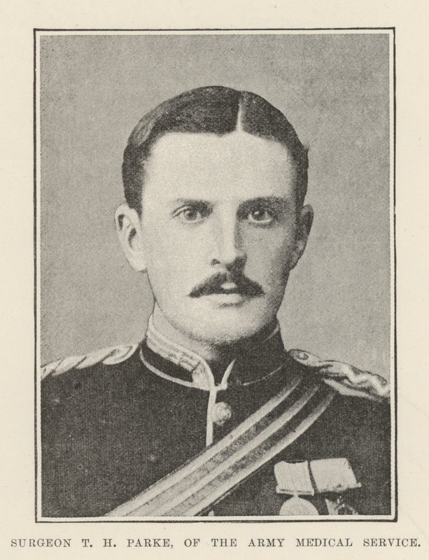 Cirujano T. H. Parke, del Servicio Médico del Ejército de English Photographer