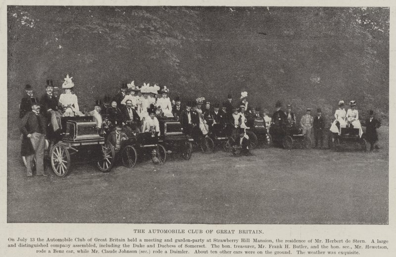 El Club del Automóvil de Gran Bretaña de English Photographer