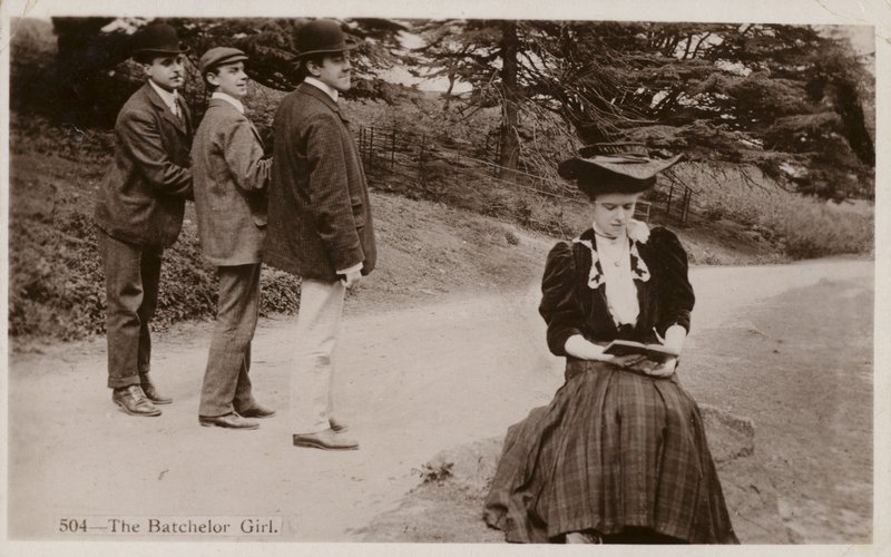 La chica soltera de English Photographer