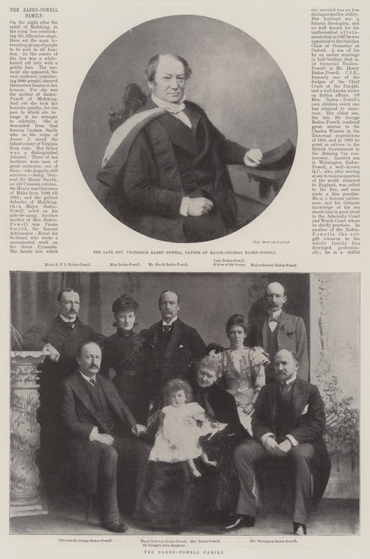 La familia Baden-Powell de English Photographer