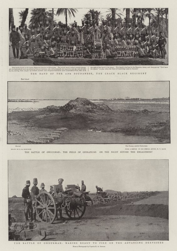 La batalla de Omdurman de English Photographer