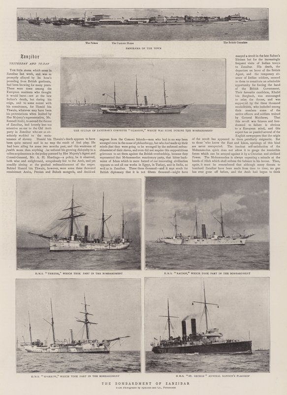 El bombardeo de Zanzíbar de English Photographer
